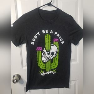 Wicked Clothes / Don't be a prick shirt/ Excellent condition/ NBW